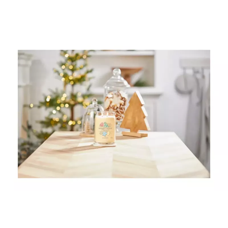 Yankee Candle Signature Christmas Cookie Vela em frasco grande, 567 g