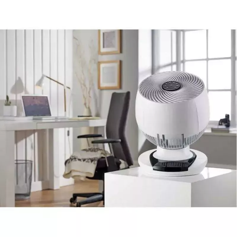 Ventilador de mesa Meaco MeacoFan 1056 branco — 12 velocidades, 23,5 W, AC 220–240 V