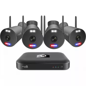 Conjunto de videovigilância Homeguard HGNVK-109104 sem fios 10 canais