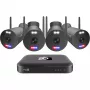 Conjunto de videovigilância Homeguard HGNVK-109104 sem fios 10 canais