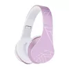 Auscultadores PowerLocus P2 auscultadores para criança roxo/branco