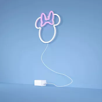 Candeeiro de parede LED néon Yellowpop Disney Minnie Ears, YPDI-MIN-MIN