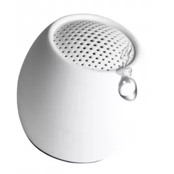 Altifalante mono portátil Boompods Zero – branco, 3 W RMS, driver de 3 cm, IPX6, bateria de 5 h