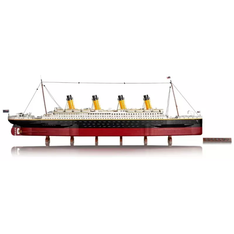 Conjunto de construção LEGO ICONS 10294 réplica do Titanic — 9.090 peças, 18+