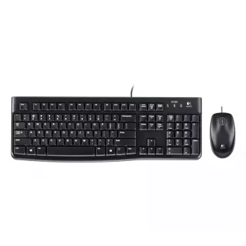 Conjunto de teclado e rato Logitech Desktop MK120