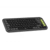 Conjunto de teclado e rato Logitech POP Icon QZERTY Bluetooth mini graphite verde