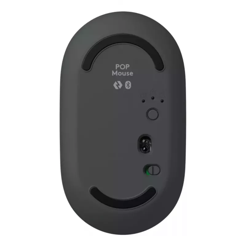 Conjunto de teclado e rato Logitech POP Icon QZERTY Bluetooth mini graphite verde