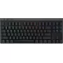 Teclado gaming mecânico tenkeyless Logitech G515 LIGHTSPEED TKL preto, layout HUN