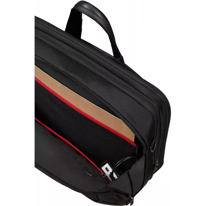 Pasta Samsonite PRO-DLX 6 43,9 cm preto extensível