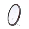 Moldura individual Deknudt S100F9 preto cartão vidro resina