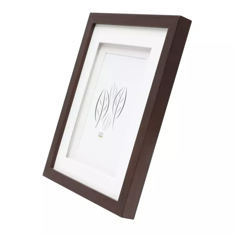 Moldura individual Deknudt S65KQ1 castanha 20X30