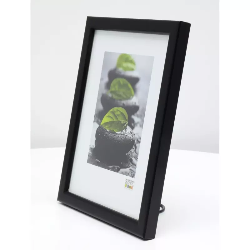 Moldura individual Deknudt S41JL2 preta madeira 318x232mm