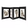 Álbum de fotografias Deknudt Leporello preto 8 folhas 13 x 18 cm