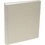 Álbum de fotografias Deknudt A10D30100SI linho bege 30 x 33 cm 100 páginas