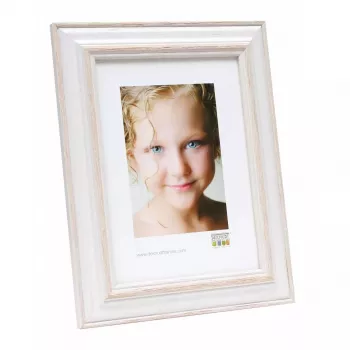 Moldura individual Deknudt S221H1 bege branco 150 mm x 200 mm