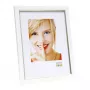 Moldura individual Deknudt S46AF1 prateado branco MDF plástico 220x320mm
