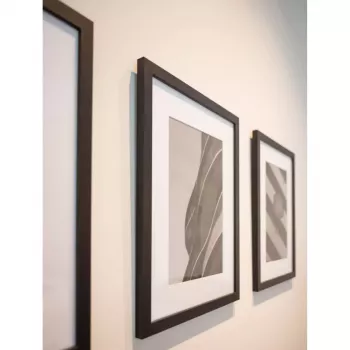 Moldura individual Deknudt S66KF2 P1 preto 30x45