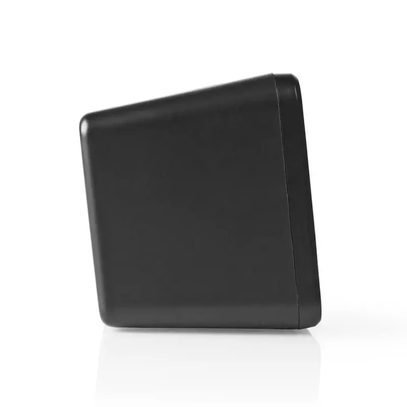 Despertador digital Nedis CLAR002BK — visor LED, AC 220–240V, 130×80×70 mm, preto