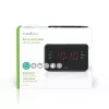 Despertador digital Nedis CLAR002BK — visor LED, AC 220–240V, 130×80×70 mm, preto