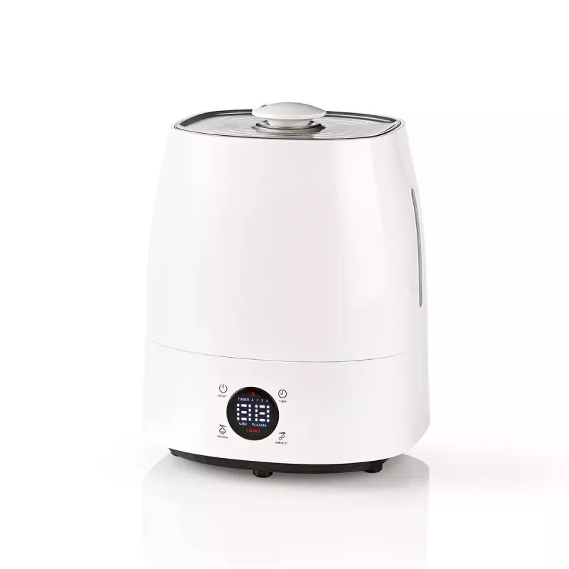 Humidificador Nedis HUMI120CWT — humidificador compacto branco/cinzento