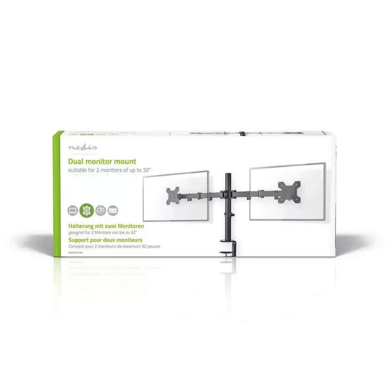 Suporte para monitor Nedis MMDOS110BK 81,3 cm 32