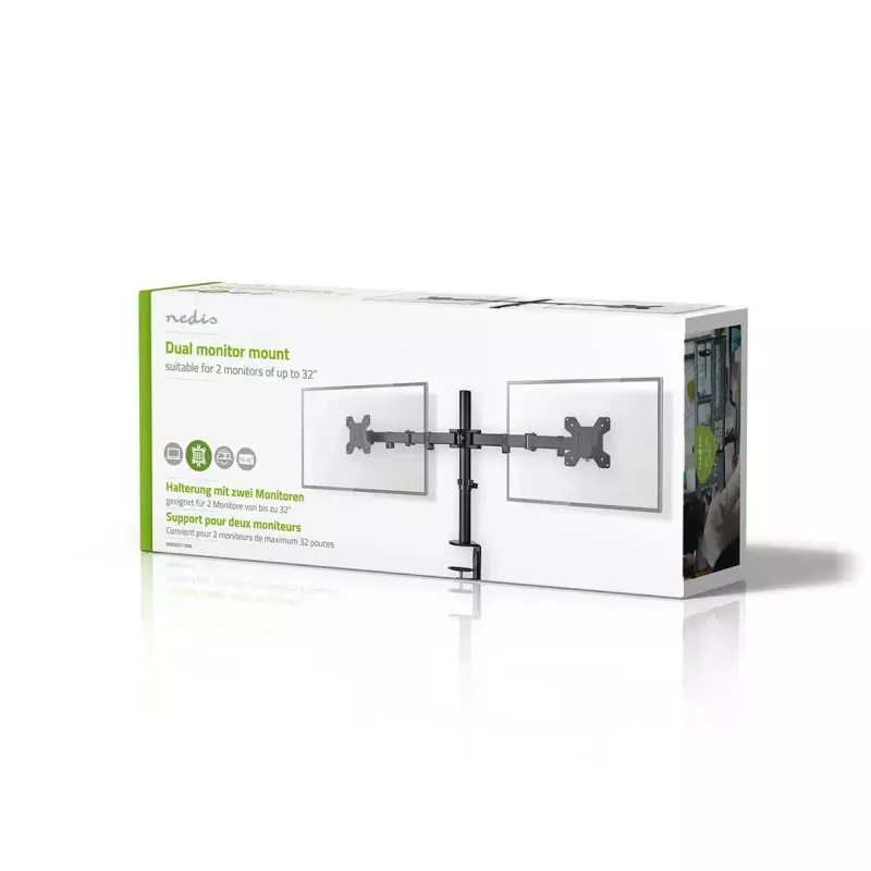 Suporte para monitor Nedis MMDOS110BK 81,3 cm 32