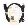 Nedis CCGL60010BK20 Cabo de extensão USB 2.0, A macho para A fêmea, 2 m, preto