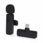 Microfone lavalier USB-C sem fios recarregável Nedis MICW110BK
