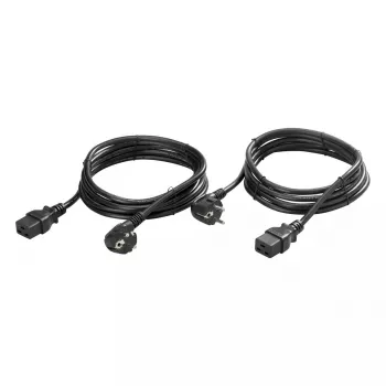 Acessório de cabo para UPS Eaton CBLATSIN16X2, preto, 60×30×50 mm