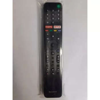 Comando Sony RMF-TX500E com teclas retroiluminadas para TV, compatibilidade infravermelho/2,4 GHz