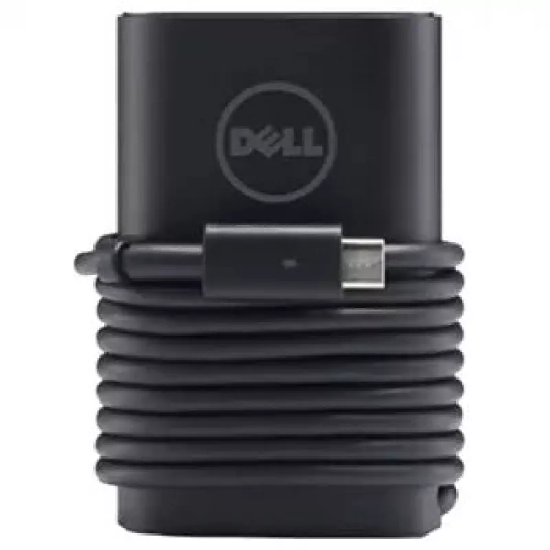Fonte de alimentação Dell 65W Type-C 492-BCXP Power Delivery, USB-C PD 65 W