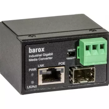 Conversor de suporte de rede Barox PC-PMC101-GME