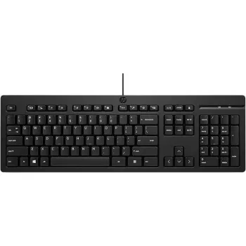 Teclado com fio HP 125 da HP, modelo HP 125 Wired KB SP (ligação USB)