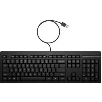 Teclado com fio HP 125 (layout sueco) da HP – modelo M27527-101