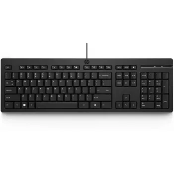 Teclado com fio HP 125 M27527-L31 – ligação USB, layout internacional