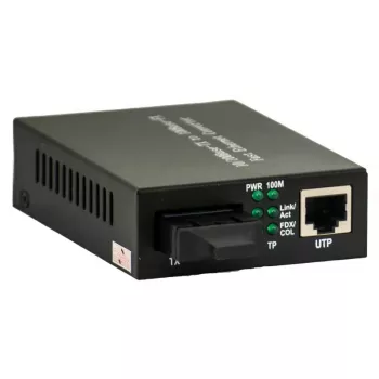 Conversor de mídia de rede Barox LO-9500-G-SFP