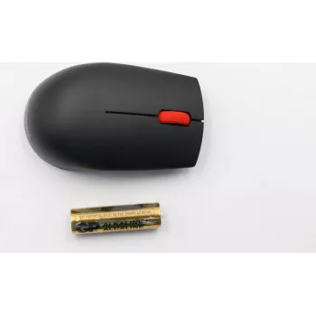 Rato sem fios Lenovo 03X7597 — design compacto ergonómico, recetor USB, sensor ótico