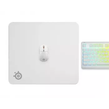 Tapete de rato Steelseries QcK Large White 490x420mm microfibra