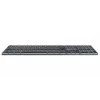 Teclado LogicKeyboard SKB-TM-UK tamanho completo USB + Bluetooth, QWERTY UK English, titanium