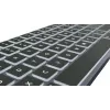 Teclado LogicKeyboard SKB-TM-UK tamanho completo USB + Bluetooth, QWERTY UK English, titanium