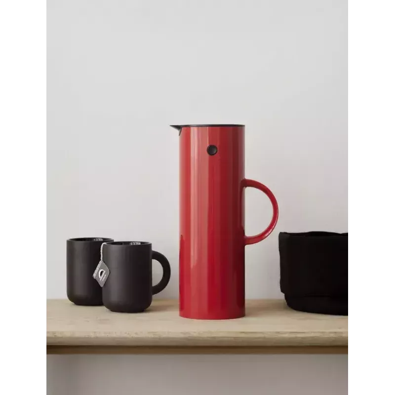 Jarra térmica Stelton EM77 1L vermelho camping uso diário