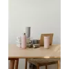 Copo térmico Stelton To Go Click 400 ml cinzento tampa de aço inoxidável interior de polipropileno 72×80 mm