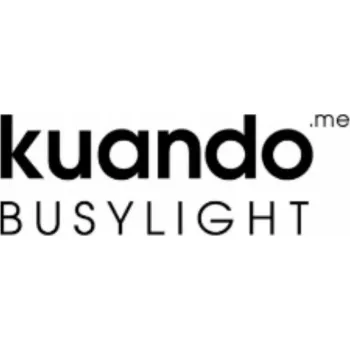 Indicador de estado Kuando Busylight UC Alpha Pó – alimentado por USB, indicador de presença de secretária