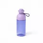 Garrafa de água LEGO 40420004, 500 ml, roxo, garrafa desportiva de plástico com tampa de rosca