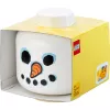 Storage Head Snowman large by room copenhagen — recipiente de armazenamento de brinquedos compatível com LEGO, branco