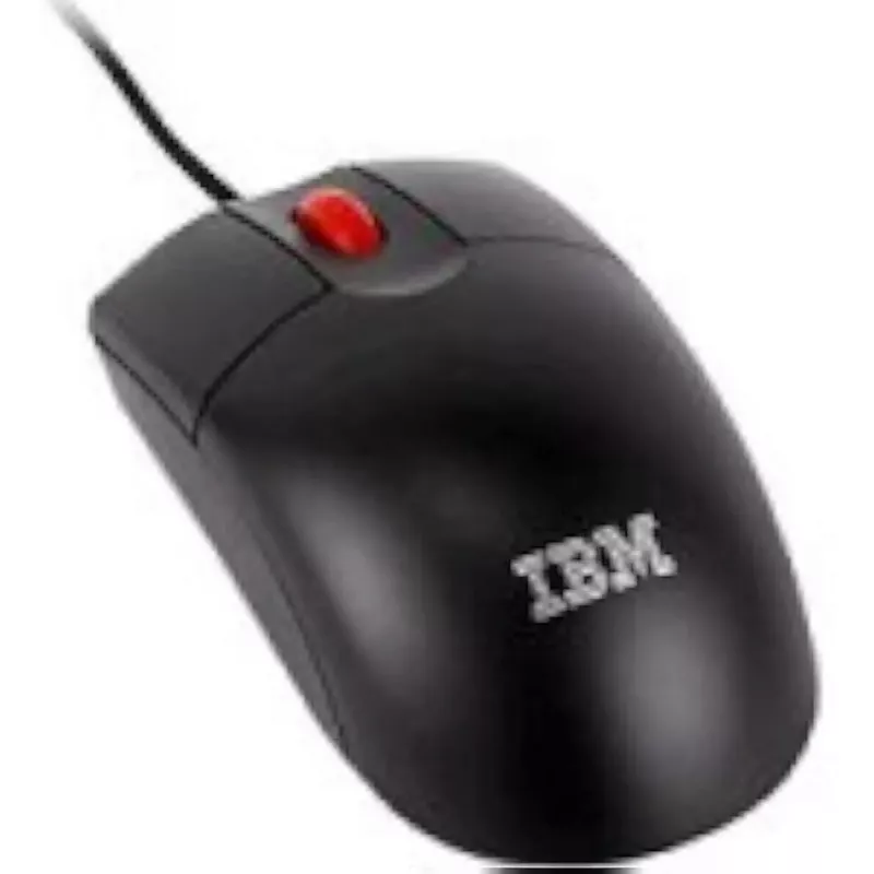 Rato ótico com fio IBM 3 botões USB modelo 45J44881