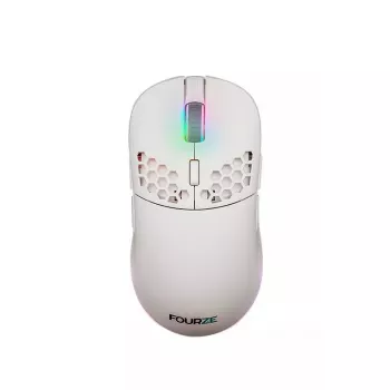 Rato gaming sem fios Fourze GM900, branco (FZ-GM900-002)