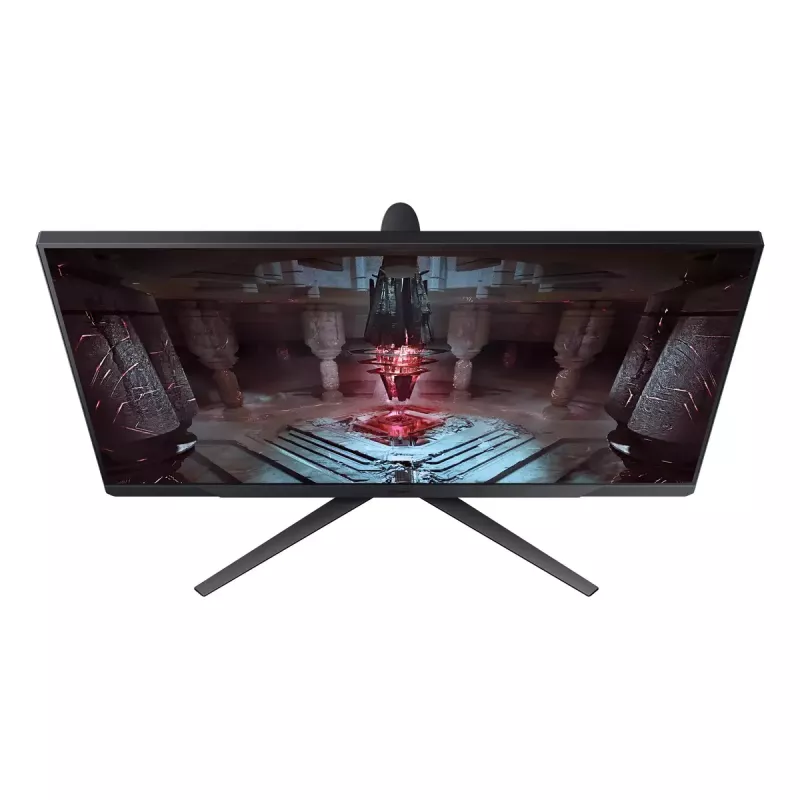 Monitor Samsung S32CG510EU 32 polegadas Quad HD (2560×1440) VA LED, 1 ms, 180 Hz, altura ajustável, VESA, preto