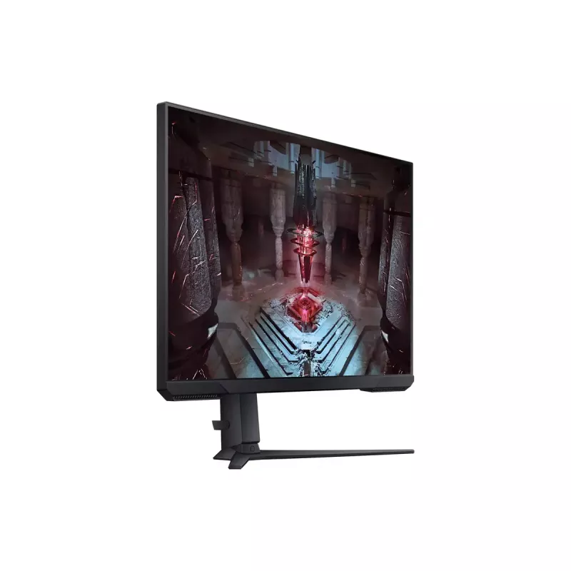 Monitor Samsung S32CG510EU 32 polegadas Quad HD (2560×1440) VA LED, 1 ms, 180 Hz, altura ajustável, VESA, preto