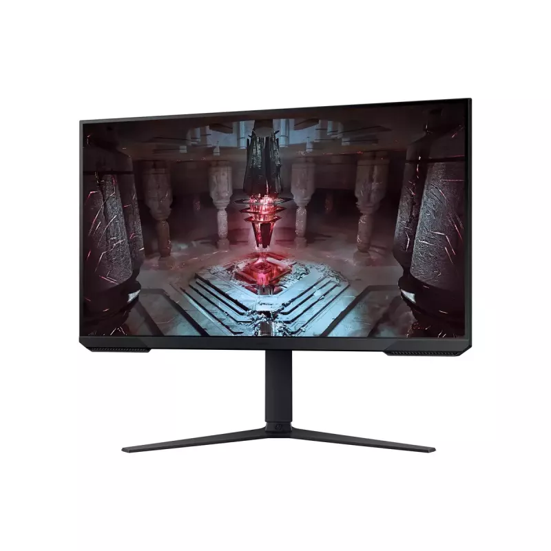 Monitor Samsung S32CG510EU 32 polegadas Quad HD (2560×1440) VA LED, 1 ms, 180 Hz, altura ajustável, VESA, preto